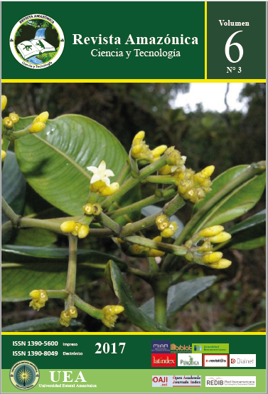 					Ver Vol. 6 Núm. 3 (2017): Revista Amazónica Ciencia y  Tecnología  
				
