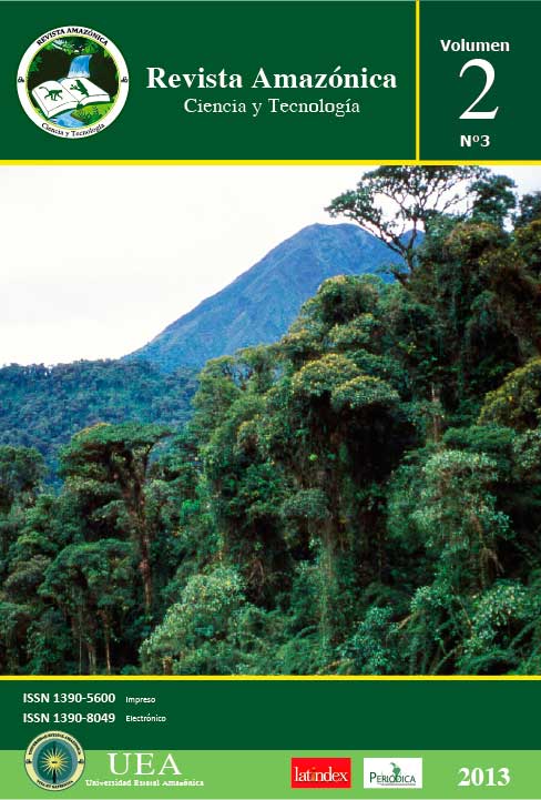 					Ver Vol. 2 Núm. 3 (2013): Revista Amazónica Ciencia y  Tecnología  
				