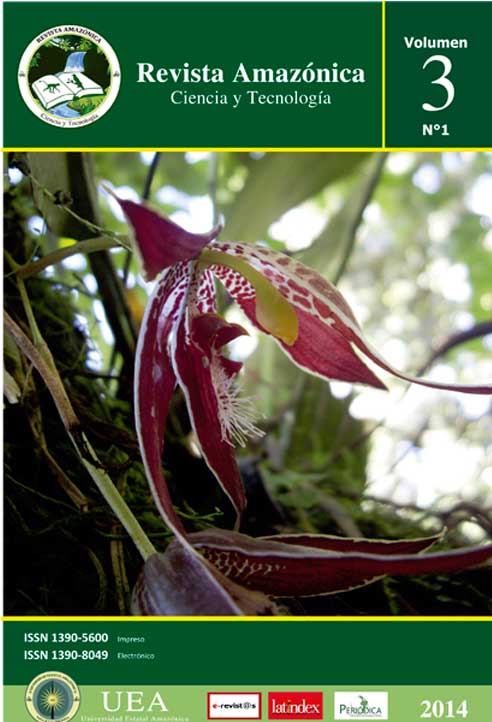 					View Vol. 3 No. 1 (2014): Revista Amazónica Ciencia y  Tecnología  
				